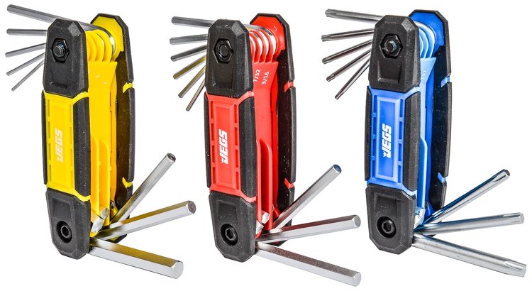 Folding Hex Key Sets