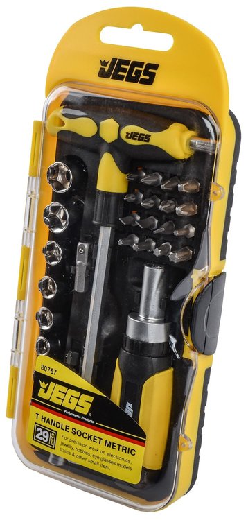 Socket and Screwdriver Set 29-Piece Metric