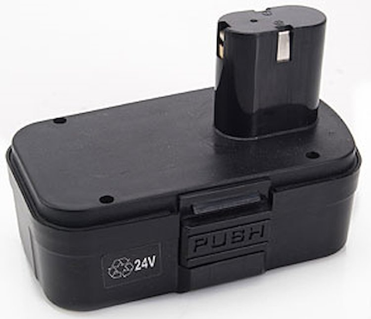 Replacement Battery for Cordless Impact 555-80790 24V (2000 mAh NiMH)