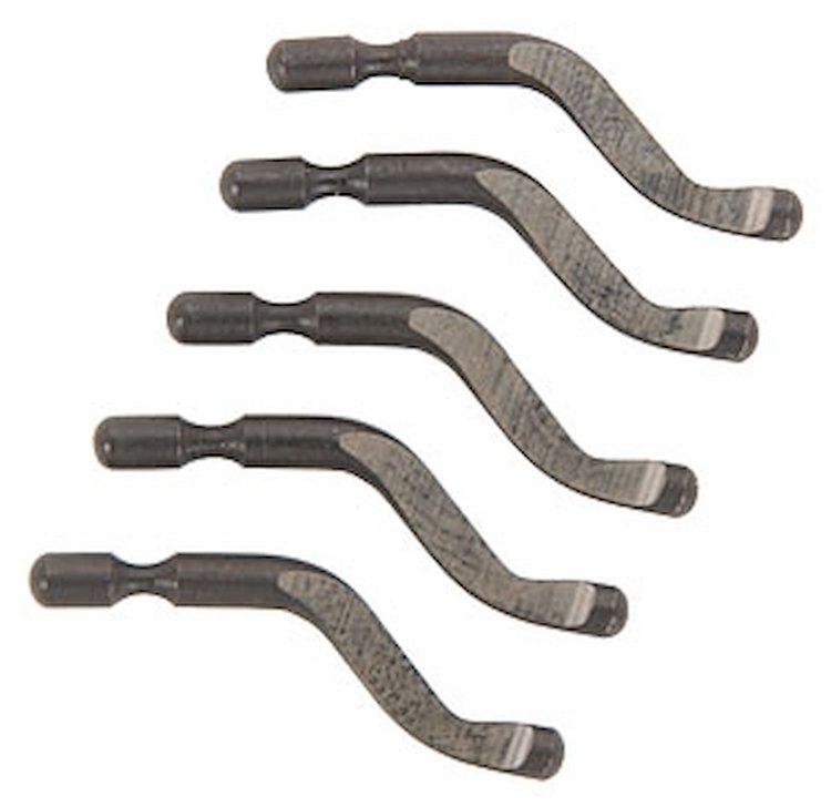 Replacement Push-Lock Deburring Blades 5/pkg