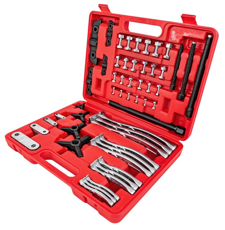 Universal Gear Puller Set, with Storage Case [3 in.-8 in., 2 or 3 Jaw]