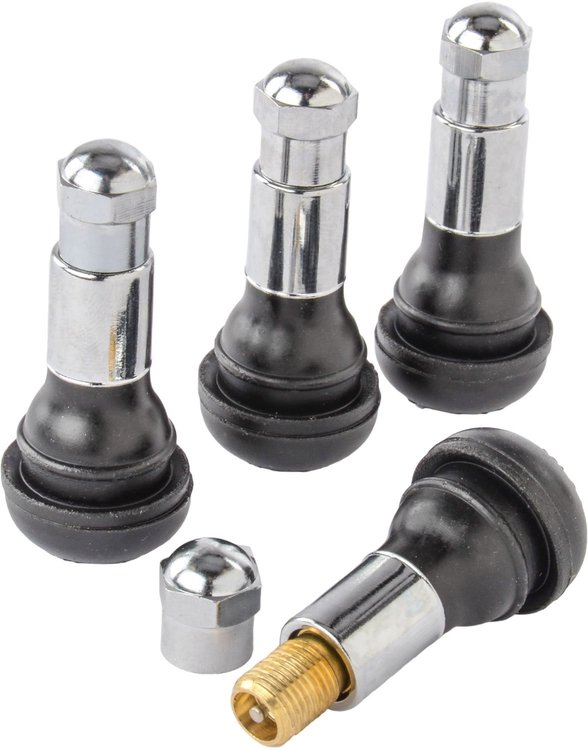Valve Stems Chrome 1.25 in. Length