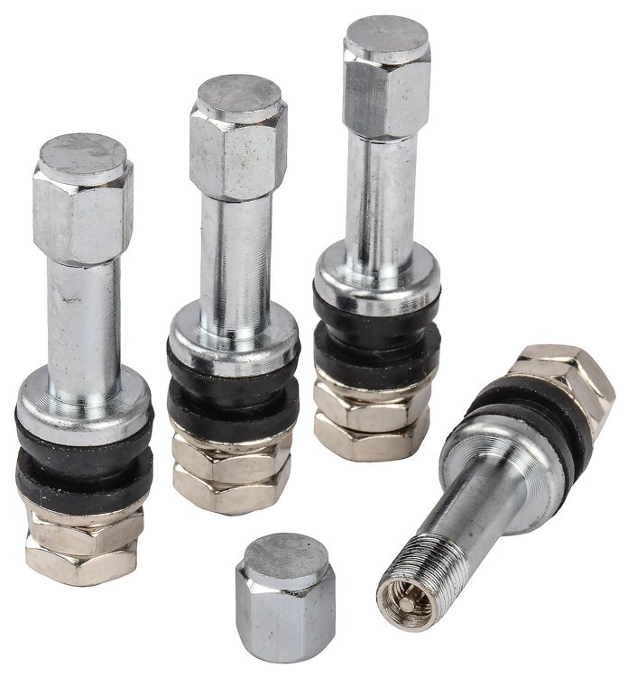 Valve Stems Chrome TR48E Mount 1.89 in. Extended Length