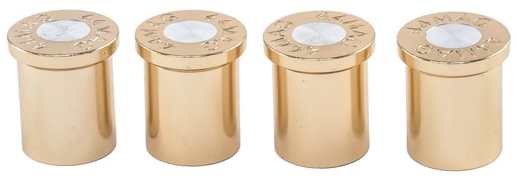 Valve Stem Caps with 44 Magnum Design
