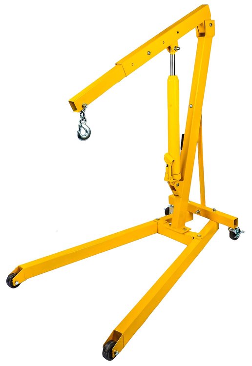 1/2-Ton Automotive Shop Crane Engine Hoist [Boom Operating Range: 29 in. to 44 in.]