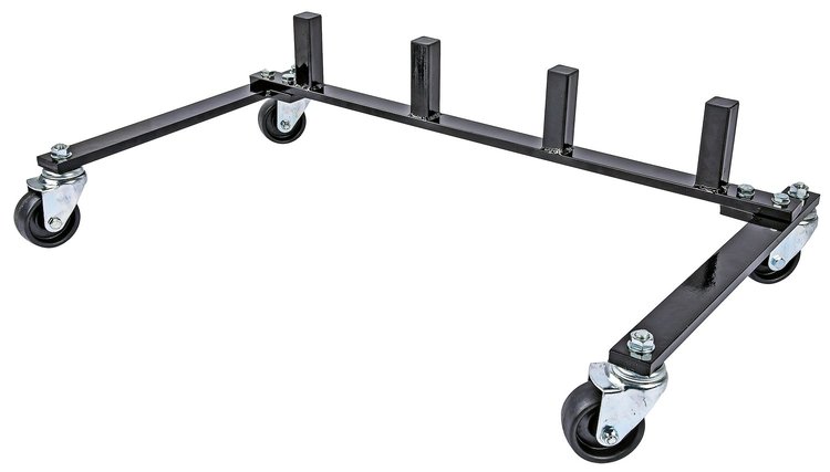 Vehicle Wheel Dolly Storage Rack