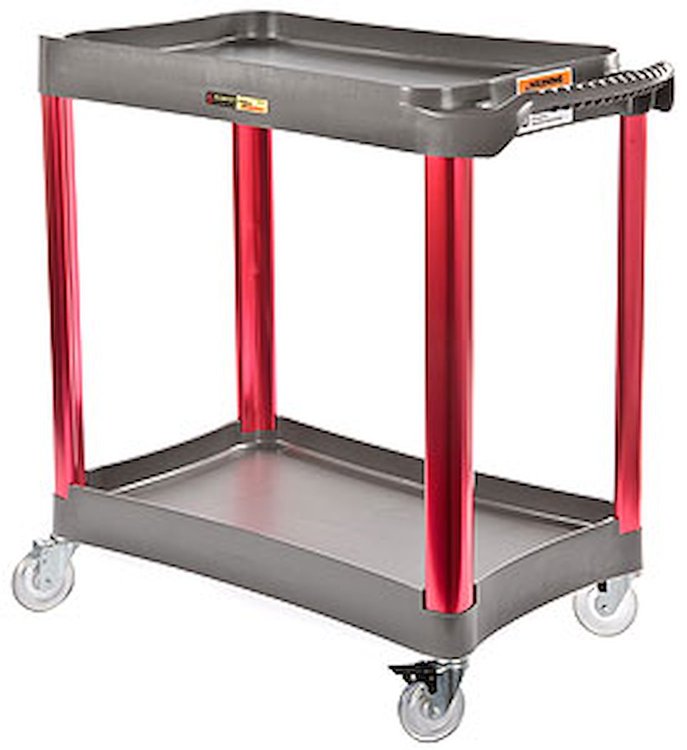 2-Shelf Work Cart Capacity: 350 lbs