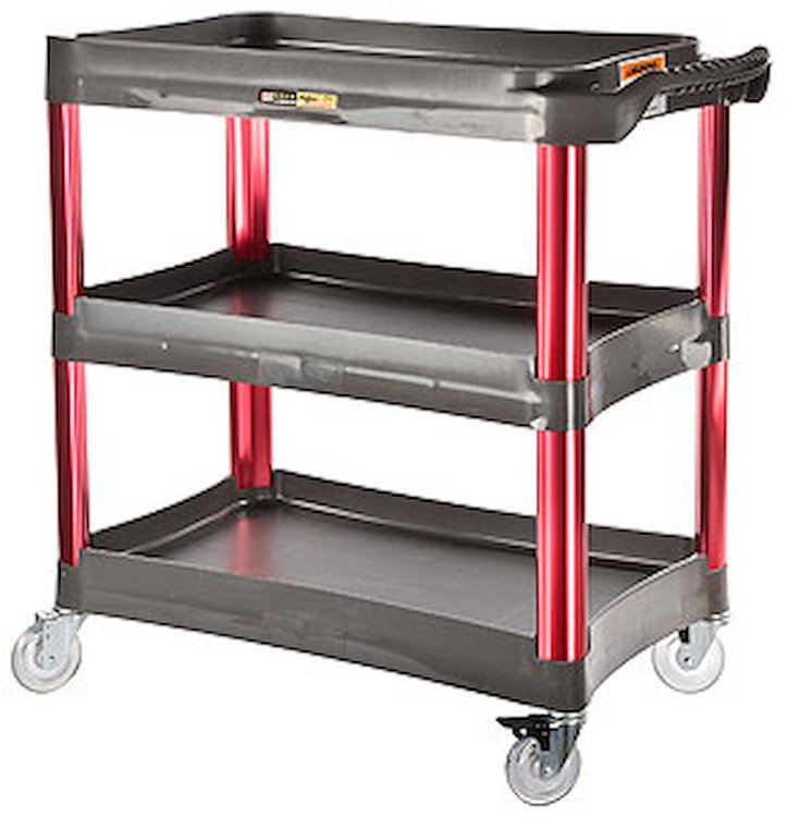 3-Shelf Work Cart Capacity: 500 lbs *While Supply Lasts*