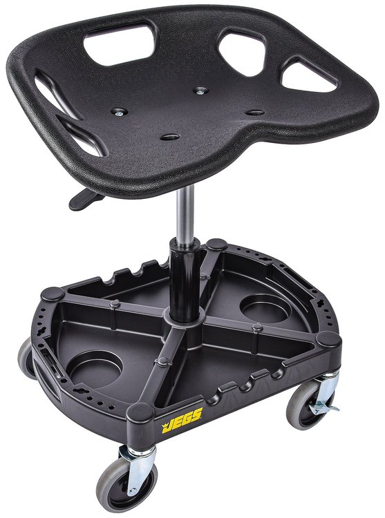 Rolling Seat with Tool Tray [Height Adjusts from 18 in. to 22 in.]