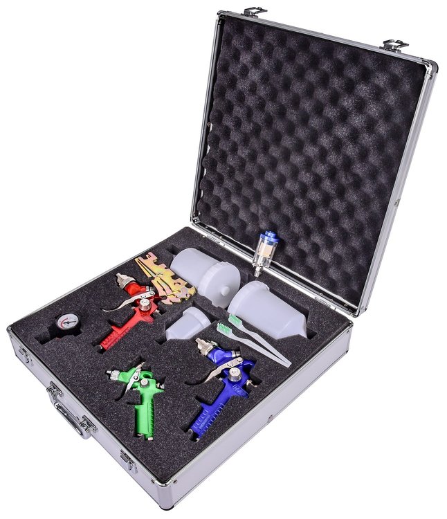HVLP Pro Spray Gun & Detail Kit