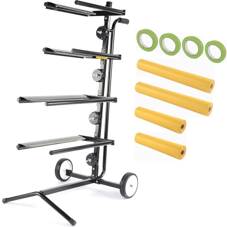 Mobile Masking Paper Stand Kit