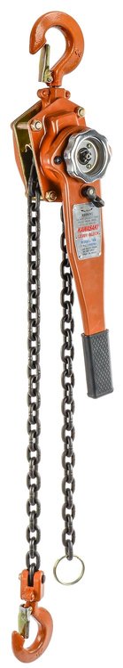 Lever Chain Hoist 1.5-Ton Capacity, 5 ft. Lift