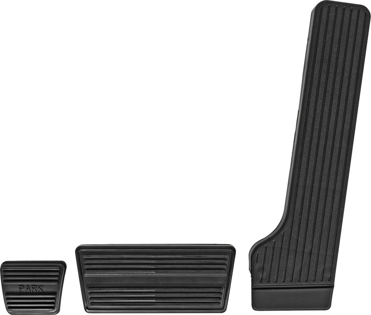 Pedal Pad Kit for Select 1964-1967 GM Vehicles [w/ Drum Brakes & Automatic Transmission]
