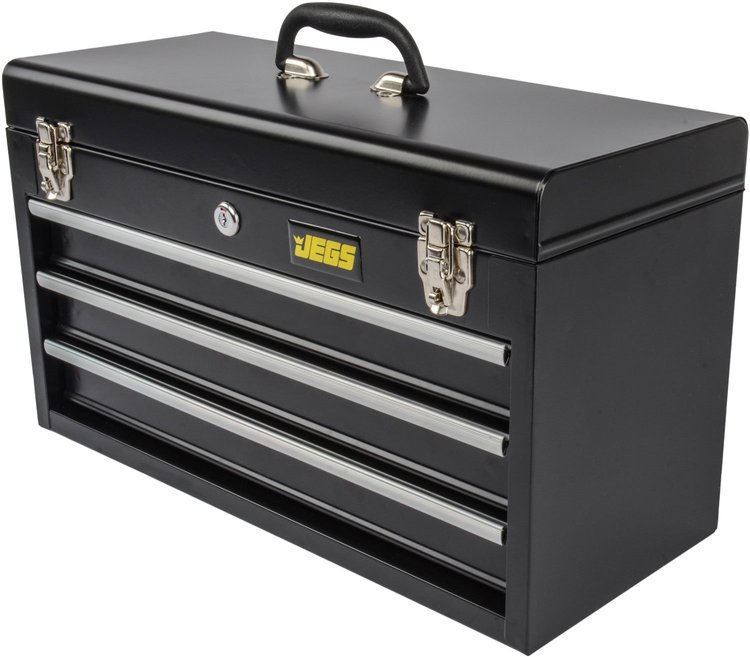 Portable 3 Drawer Tool Box