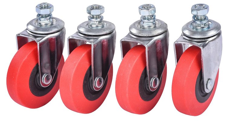Replacement Casters for Rolling Work Table 555-81420 [Set of 4]