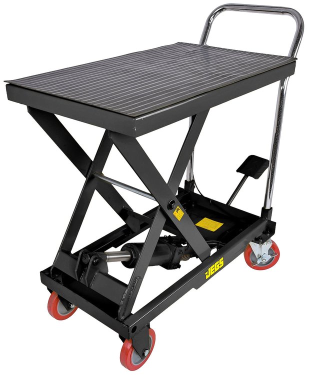 Hydraulic Lift Cart with 500 lb. Capacity