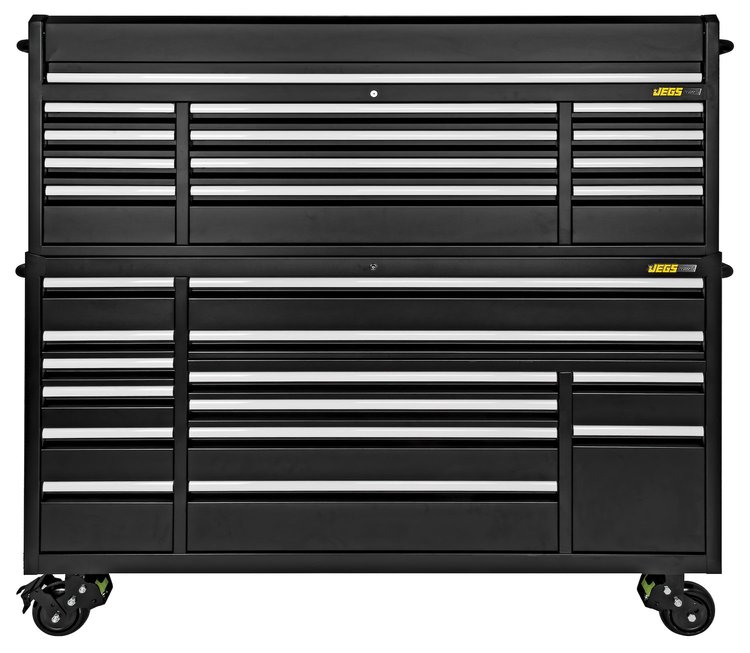 72 in. Rolling Tool Cabinet and Upper Tool Chest Kit [14-Drawer Tool Cabinet and 12-Drawer Upper Tool Chest]