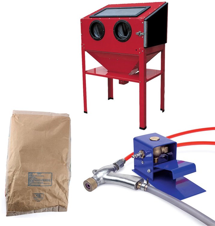 Vertical Sandblast Cabinet Kit