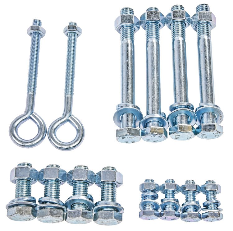 Replacement Hardware Kit for 12-Ton Hydraulic Shop Press 555-81515