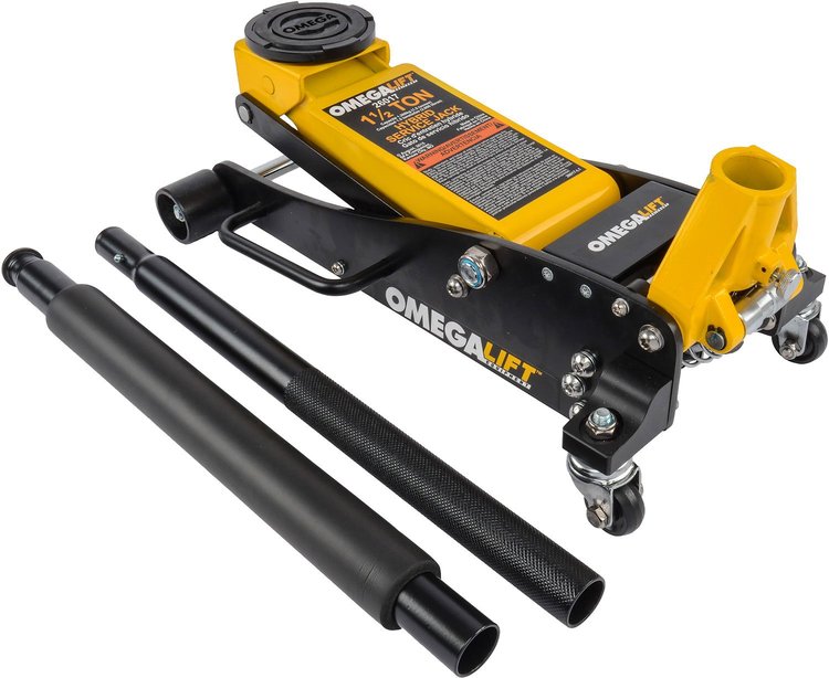 Professional Low-Profile 1-1/2 Ton Hybrid Floor Jack