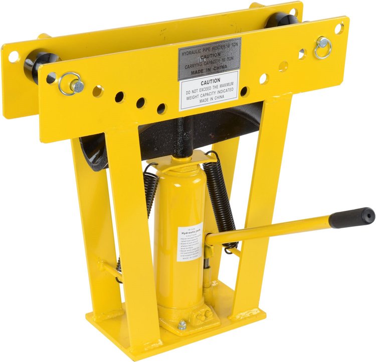 16-Ton Hydraulic Pipe Bender [Bends 1/2 in. to 3 in. O.D. Pipe]