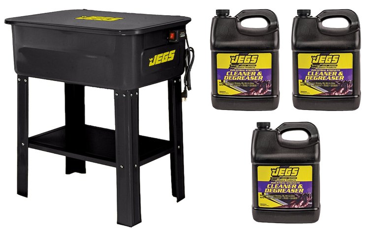 Parts Washer Kit with Cleaner/Degreaser [20-Gallon Tank]