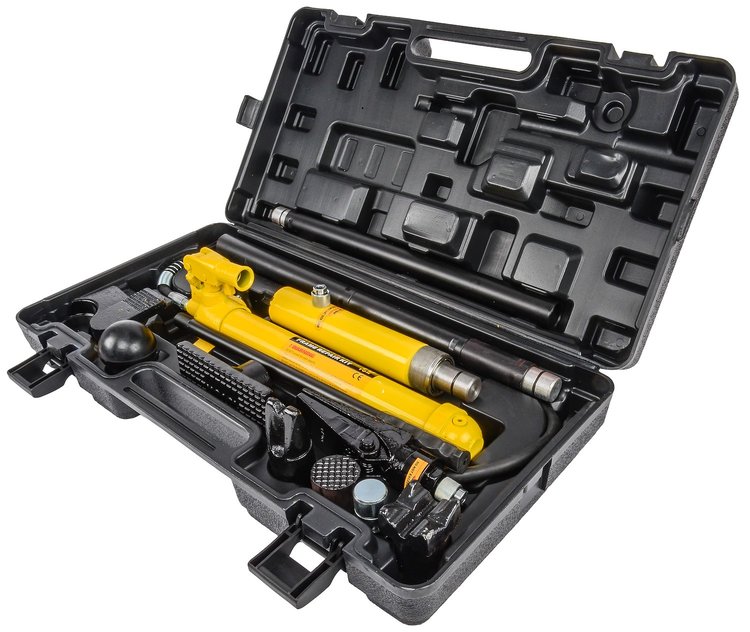 10 Ton Hydraulic Porta-Power Jack & Ram Kit