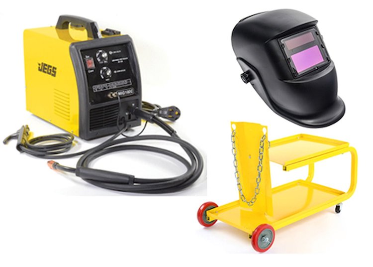 MIG/Arc Welder 180C Starter Kit [220V AC]