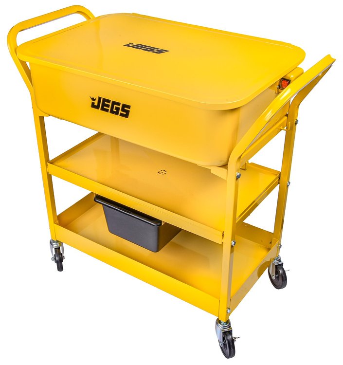 Portable Parts Washer Cart [20-Gallon Tank]