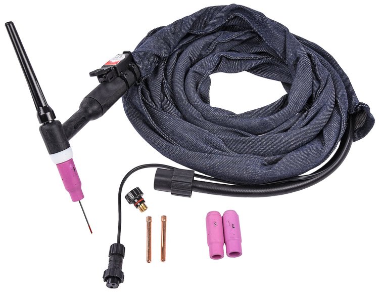 Replacement Torch for JEGS TIG 200 DC, and TIG/Arc 200 AC/DC Welders 555-81542, & 555-81563