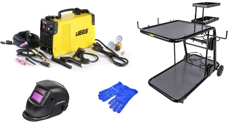 Professional Welding Cart & Accessories Kit
