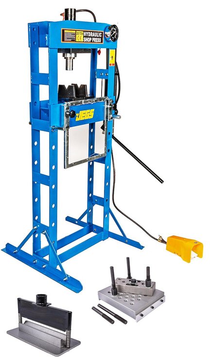 20-Ton Hydraulic Shop Press Kit