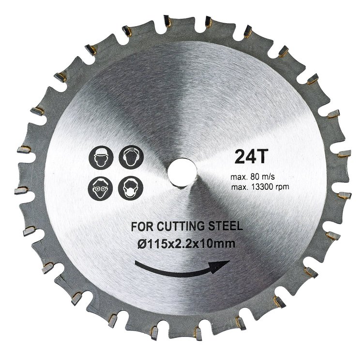 Mini Metal Cutting Blade [4 1/2 in. (115 mm) Diameter, 24-Tooth]