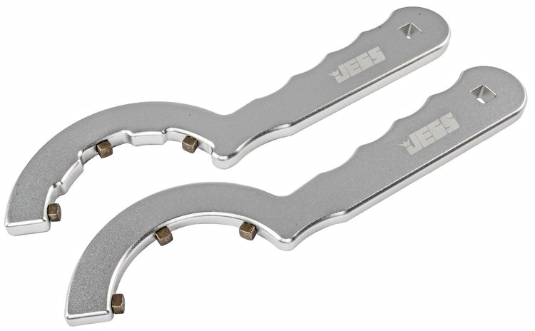 Universal Billet Spanner Wrench Set Removable Teeth