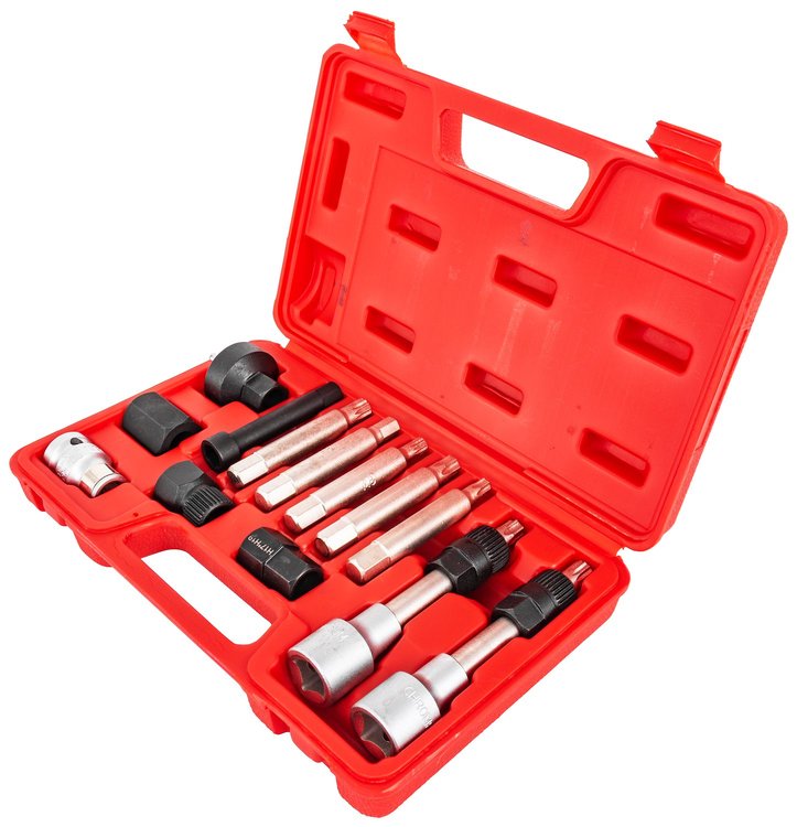 Alternator Decoupler Pulley Service Kit [13-Piece]