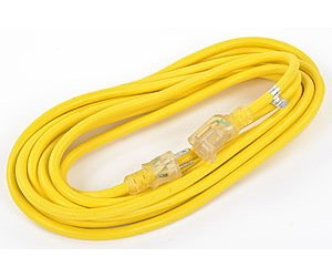 Extension Cord with Power Indicators 25-foot Length