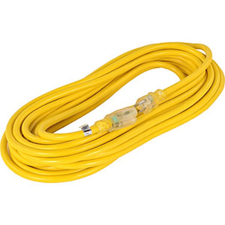Extension Cord with Power Indicators 50-foot Length