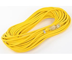 Extension Cord with Power Indicators 100-foot Length