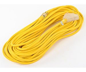 Extension Cord with Power Indicators 100-foot Length
