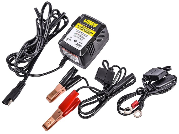 Battery Maintainer and Float Charger [0.75 Amps, 12 Volts]