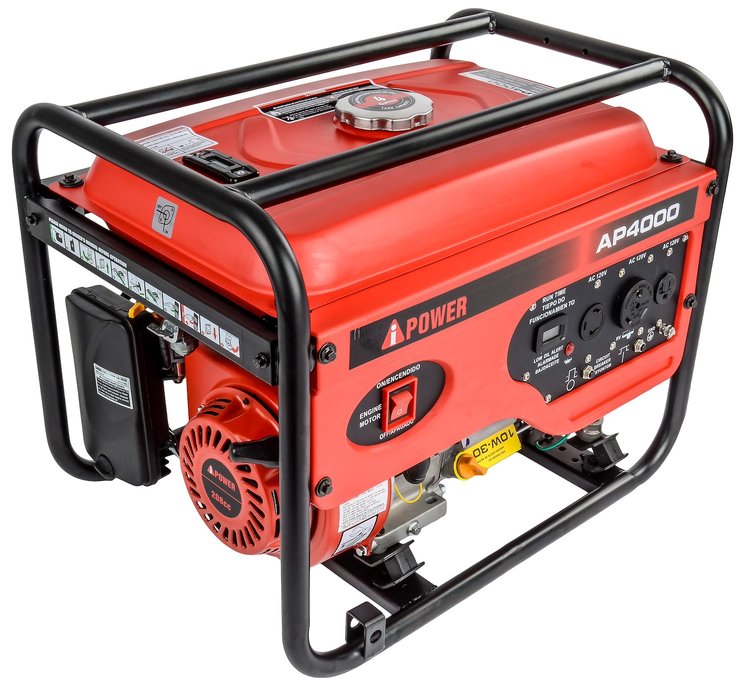 Portable Generator 4000 Watts, 7 Horsepower