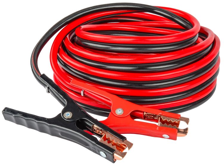 Jumper Cables 25 ft. [4-Gauge 500-Amp Rated]