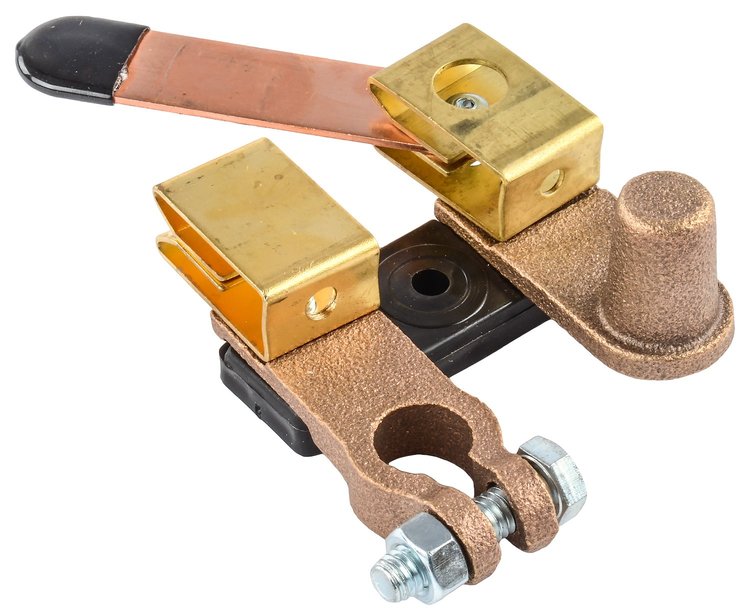 Battery Terminal Disconnect Top Mount Horizontal Operation
