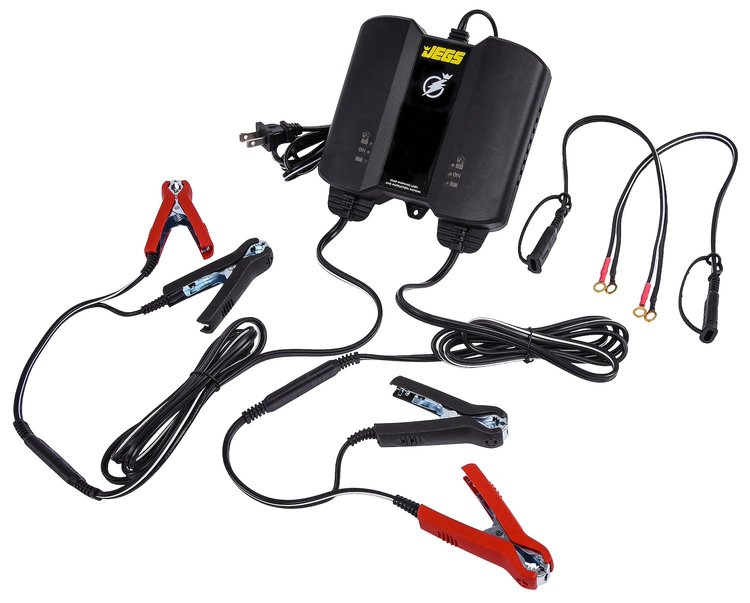 2-Bank Battery Charger [4 Amp, 6 or 12 Volt]