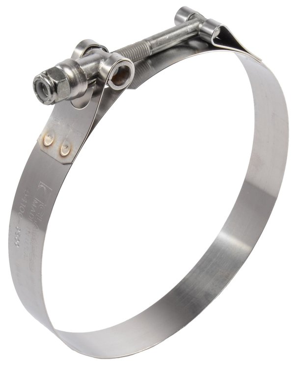 T-Bolt Hose Clamp 4.780" to 5.090" ID
