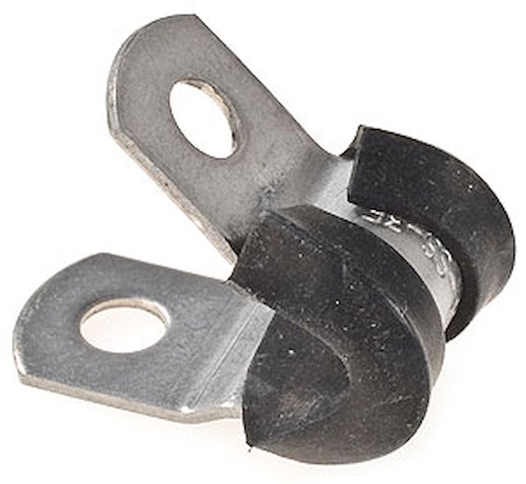 Stainless Steel Cushion Clamps [Fits 3/16 in. O.D. Hard Line]