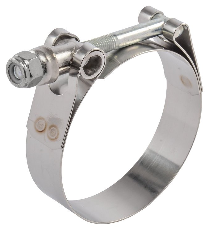 T-Bolt Hose Clamp 2.430" to 2.740" ID