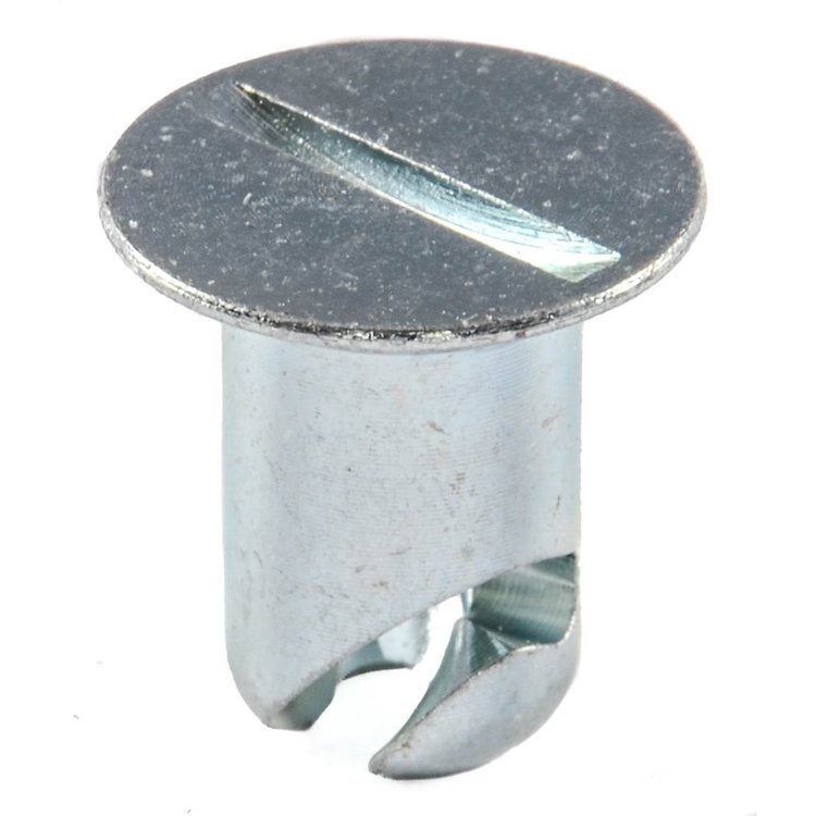 Quarter-Turn Fastener Buttons 3/8 in. Slotted Flush-Head