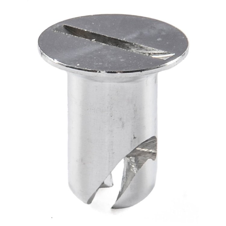 Quarter-Turn Fastener Buttons [3/8 in. Slotted Flush-Head]