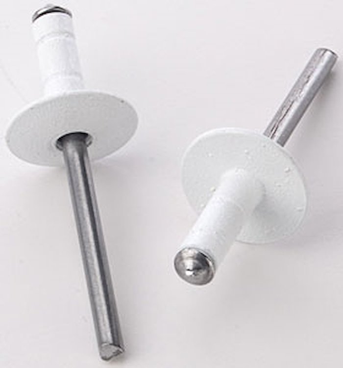 Rivets 3/16" Rivets, 5/8" Head, up to 3/8" grip